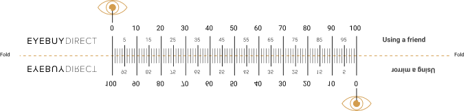 Pupillary Distance Ruler Printable Pdf Eyebuydirect Printable Pd 