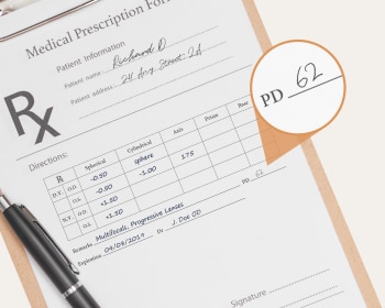 What's the average pupillary distance for women and men?