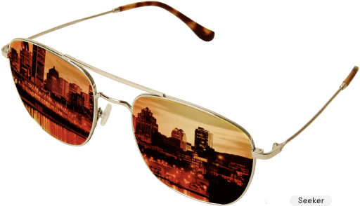 Sunglasses AVIATOR SILVER GOLD ROSE OVERSIZED Mirror Reflective