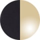 Shiny Black On Gold