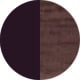 Dark Brown & Wood