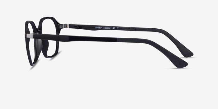 Paseo Clip-On Black Plastic Eyeglass Frames from EyeBuyDirect