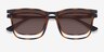 Parody Clip-On Tortoise PlasticEyeglass Frames from EyeBuyDirect, Closed View
