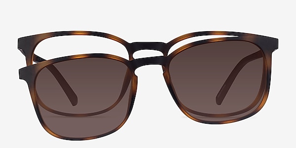 Stroll Clip-On Écailles Plastique Montures de lunettes de vue