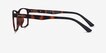 Ascutney Clip-On Tortoise PlasticEyeglass Frames from EyeBuyDirect, Side View