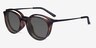 Alternative Clip-On Tortoise MetalEyeglass Frames from EyeBuyDirect, Angle View