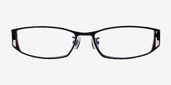 BE-8053 Black Metal Eyeglass Frames