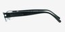 Gabriel Black MetalEyeglass Frames from EyeBuyDirect, Side View
