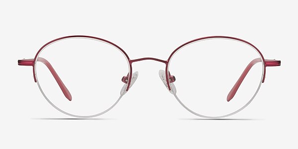 Opposition Red Metal Eyeglass Frames