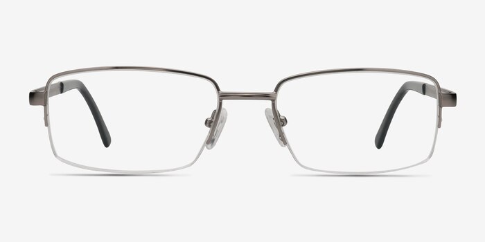 Axis Gunmetal Metal Eyeglass Frames from EyeBuyDirect