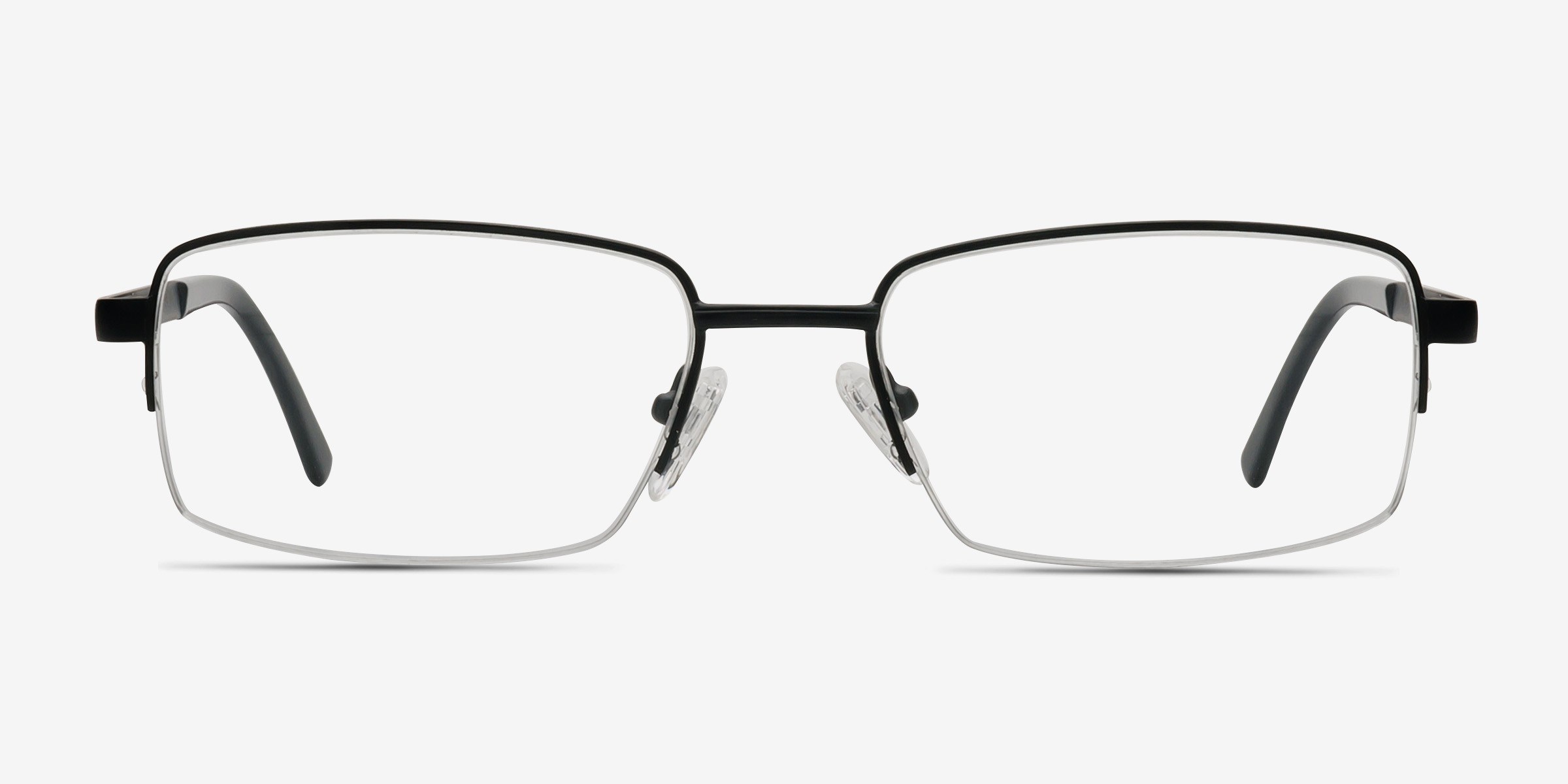 Axis Rectangle Black Glasses for Men Eyebuydirect