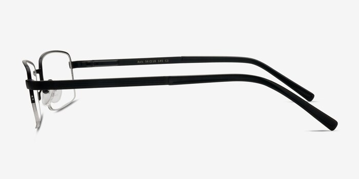 Axis Noir Métal Montures de lunettes de vue d'EyeBuyDirect