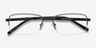 Axis Black MetalEyeglass Frames from EyeBuyDirect, Closed View