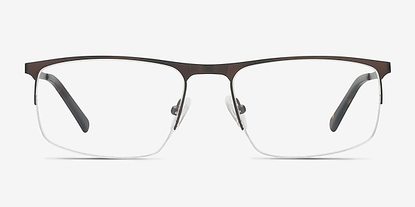 Wayne Brun Métal Montures de lunettes de vue