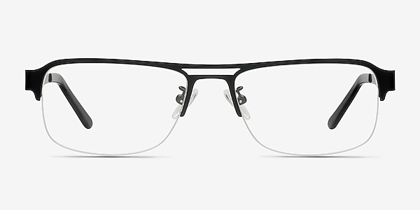 Delta Black Metal Eyeglass Frames