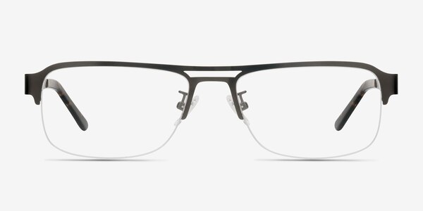 Delta Gunmetal Métal Montures de lunettes de vue