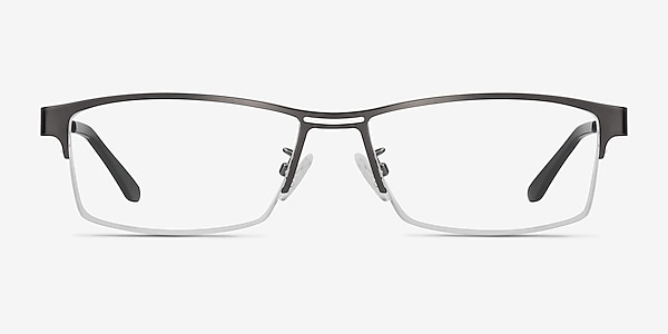 Fife Gunmetal Metal Eyeglass Frames