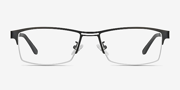Fife Black Metal Eyeglass Frames