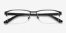 Fife Black MetalEyeglass Frames from EyeBuyDirect, Closed View