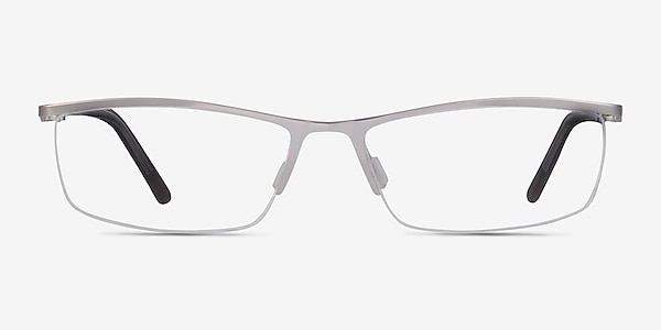 Boon Silver Metal Eyeglass Frames