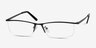 Boon Black MetalEyeglass Frames from EyeBuyDirect, Angle View