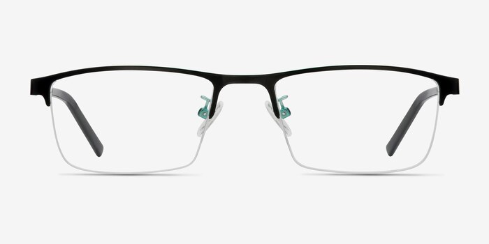 Algorithm Noir Métal Montures de lunettes de vue d'EyeBuyDirect