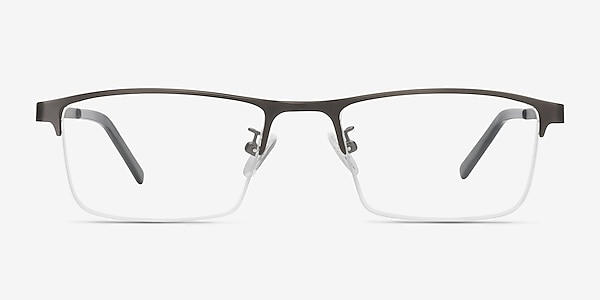Algorithm Gris Métal Montures de lunettes de vue