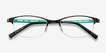 Pearl Brown MetalEyeglass Frames from EyeBuyDirect, Closed View