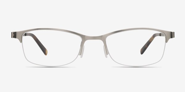 Pearl Silver Metal Eyeglass Frames