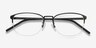 Silox Black MetalEyeglass Frames from EyeBuyDirect, Closed View