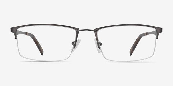 Furox Gunmetal Metal Eyeglass Frames