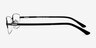 Promenade Black MetalEyeglass Frames from EyeBuyDirect, Side View