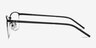 Argil Black MetalEyeglass Frames from EyeBuyDirect, Side View