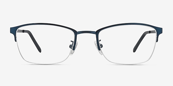 Argil Bleu marine  Métal Montures de lunettes de vue