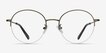 Albee Bronze MetalEyeglass Frames from EyeBuyDirect, Front View