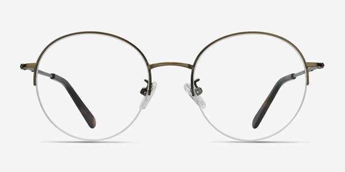 Albee Bronze Metal Eyeglass Frames from EyeBuyDirect