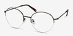 Albee Bronze MetalEyeglass Frames from EyeBuyDirect, Angle View