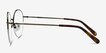 Albee Bronze MetalEyeglass Frames from EyeBuyDirect, Side View