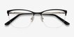 Lille Black MetalEyeglass Frames from EyeBuyDirect, Closed View