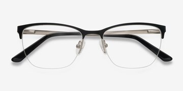 Black Lille -  Metal Eyeglasses