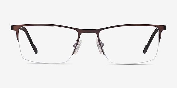 Variable Marron Métal Montures de lunettes de vue