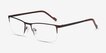 Variable Brown MetalEyeglass Frames from EyeBuyDirect, Angle View