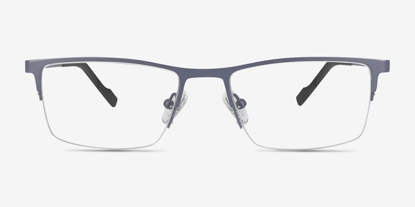 Variable Gray Metal Eyeglass Frames