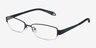 Kelly Matte Black MetalEyeglass Frames from EyeBuyDirect, Angle View