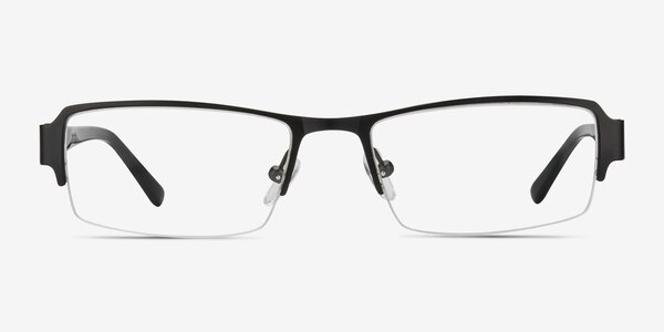Vela Black Metal Eyeglass Frames
