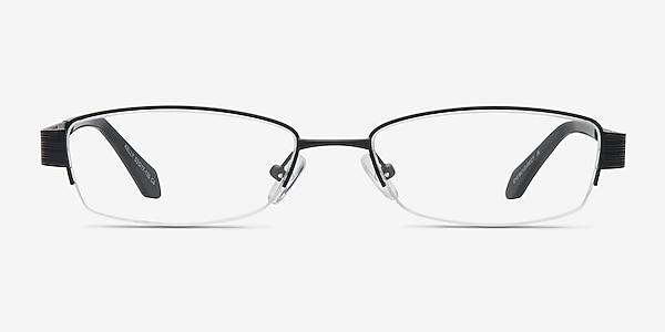 Kelly Noir Métal Montures de lunettes de vue