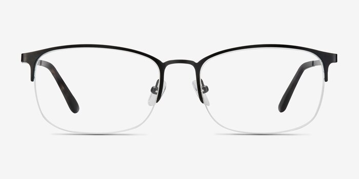 Paradox Black Metal Eyeglass Frames from EyeBuyDirect