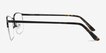 Paradox Black MetalEyeglass Frames from EyeBuyDirect, Side View