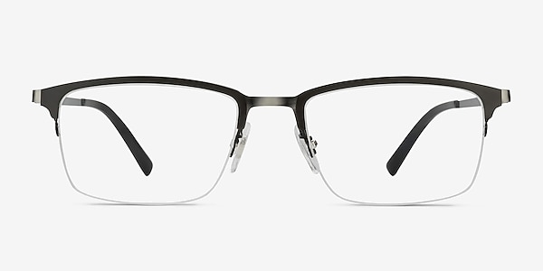 Logic Matte Gray Métal Montures de lunettes de vue