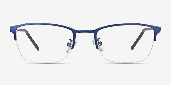 Argil Matte Navy Metal Eyeglass Frames from EyeBuyDirect